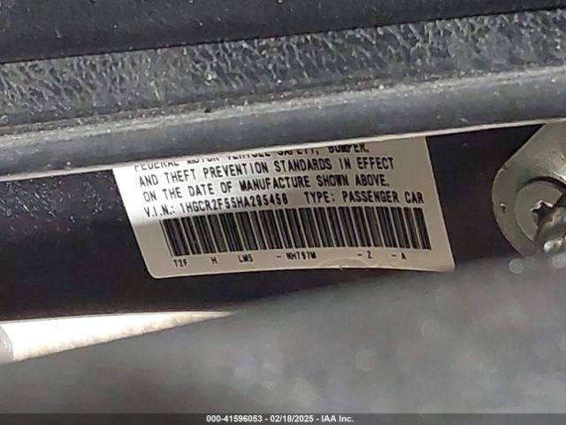 1HGCR2F55HA295458 Honda Accord Sport