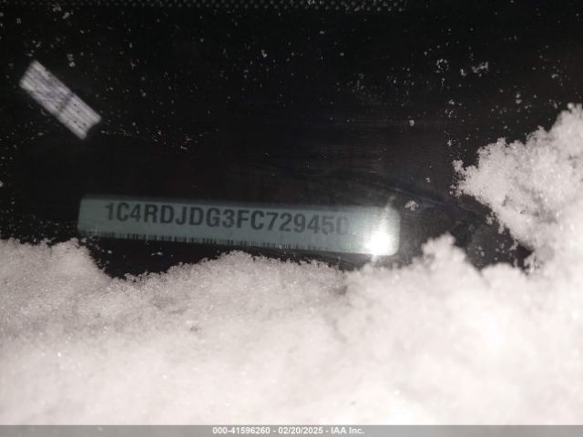 1C4RDJDG3FC729450 Dodge DURANGO LIMITED