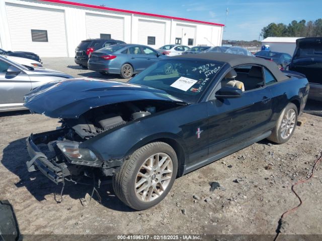 2012 FORD MUSTANG 1ZVBP8EM6C5220391 Photo 1