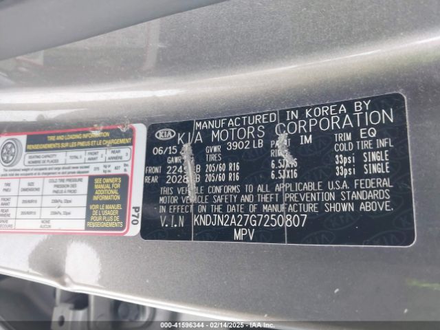 KNDJN2A27G7250807 KIA Soul