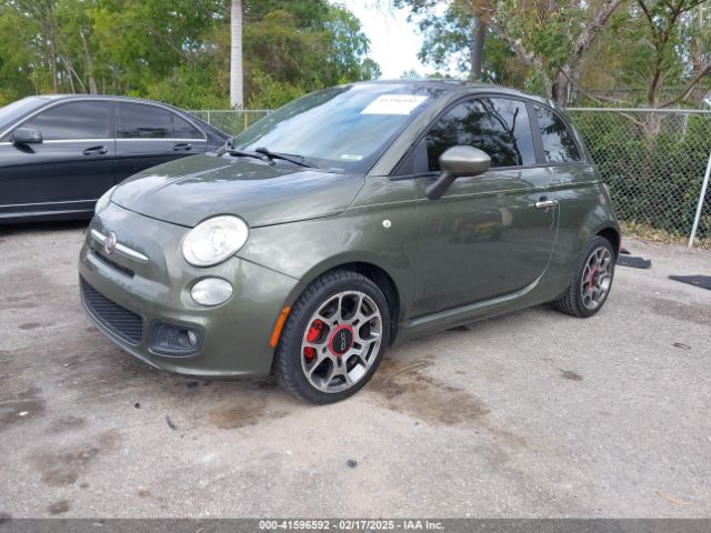 2013 FIAT 500 3C3CFFBR9DT608655 Photo 1