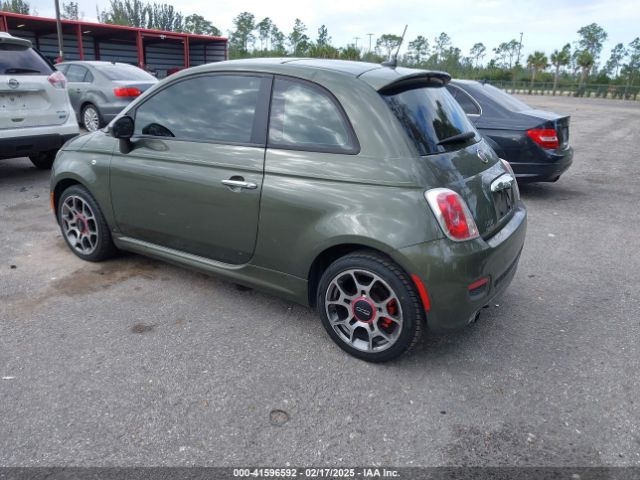 2013 FIAT 500 3C3CFFBR9DT608655 Photo 2