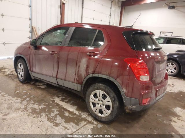 3GNCJKSB5HL268603 Chevrolet TRAX LS