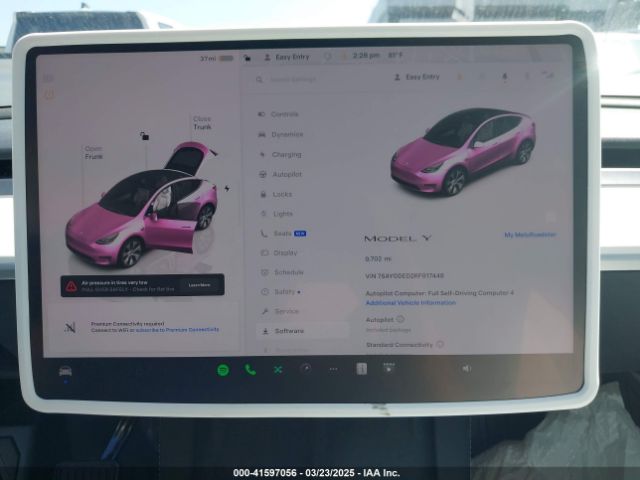7SAYGDED2RF017448 Tesla Model Y Long Range Dual Motor All-wheel Drive/rwd