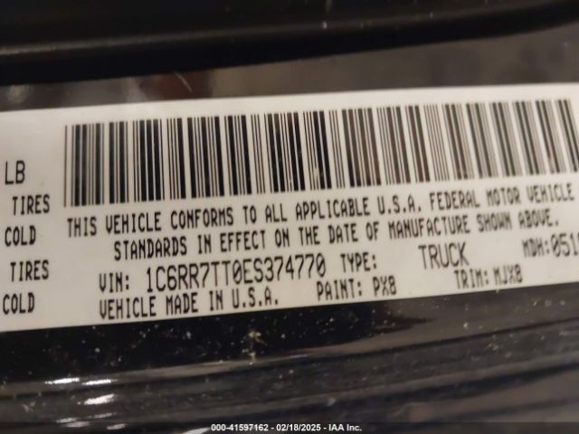 1C6RR7TT0ES374770 RAM 1500 Big Horn