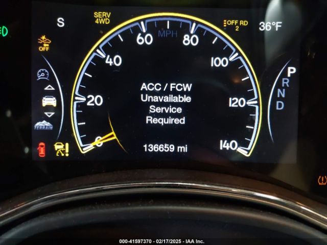 1C4RJFJTXHC672075 Jeep Grand Cherokee Summit 4x4
