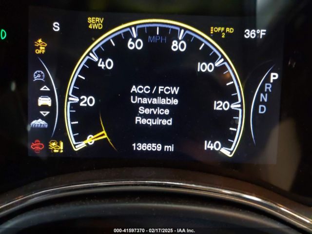 1C4RJFJTXHC672075 Jeep Grand Cherokee Summit 4x4