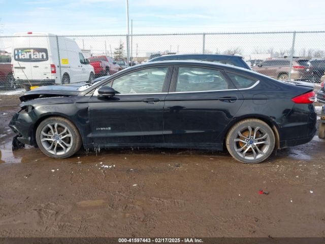 3FA6P0LU3HR381901 Ford Fusion Hybrid Se