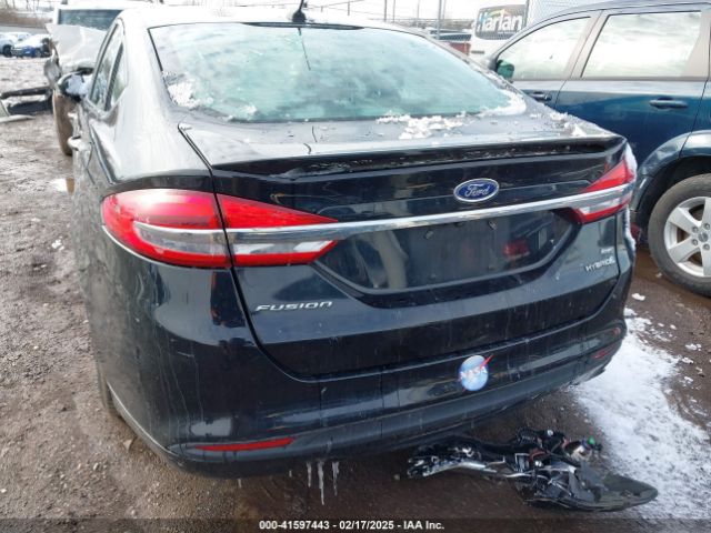 3FA6P0LU3HR381901 Ford Fusion Hybrid Se