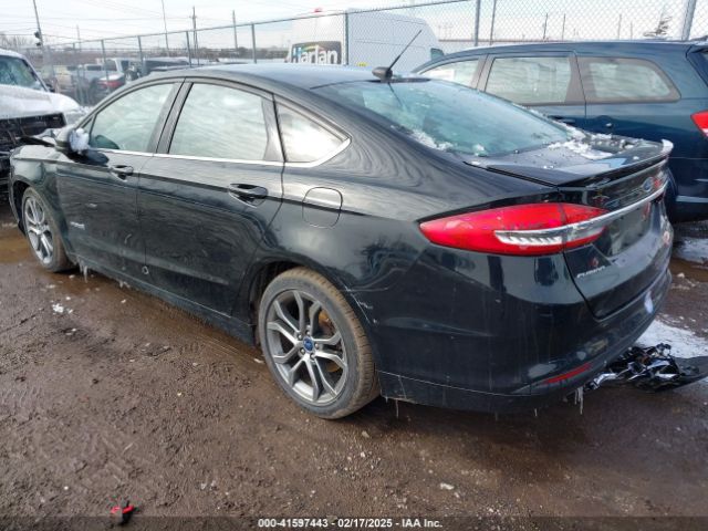 3FA6P0LU3HR381901 Ford Fusion Hybrid Se