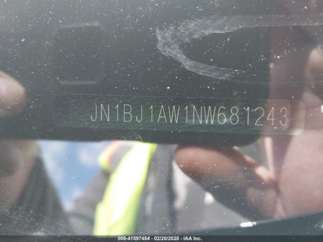 JN1BJ1AW1NW681243 Nissan Rogue Sport S Awd Xtronic Cvt