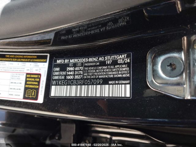 2024 MERCEDES-BENZ EQE W1KEG1CB3RF057099 Photo 8