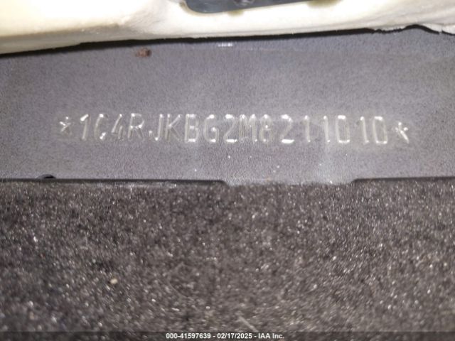 1C4RJKBG2M8211010 Jeep Grand Cherokee L Limited 4x4