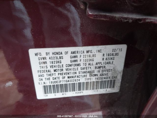 19UDE2F71GA002624 Acura Ilx Technology Plus Package/w/premium Pkg