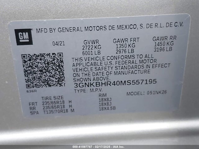 Chevrolet Blazer Awd 2lt 2021 3GNKBHR40MS557195 Image 9