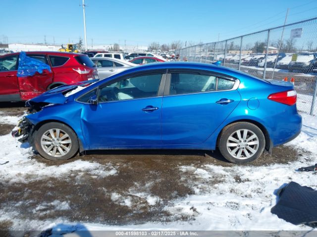 KNAFX4A85F5343087 KIA FORTE EX
