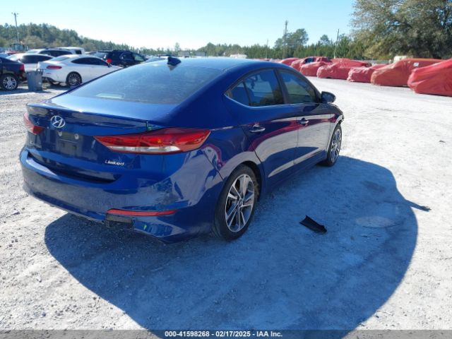 5NPD84LF5JH273764 Hyundai Elantra Limited