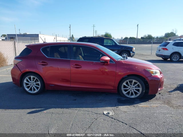 Auction sale of the 2013 Lexus Ct 200h, vin: JTHKD5BH8D2162240, lot number: 41598307