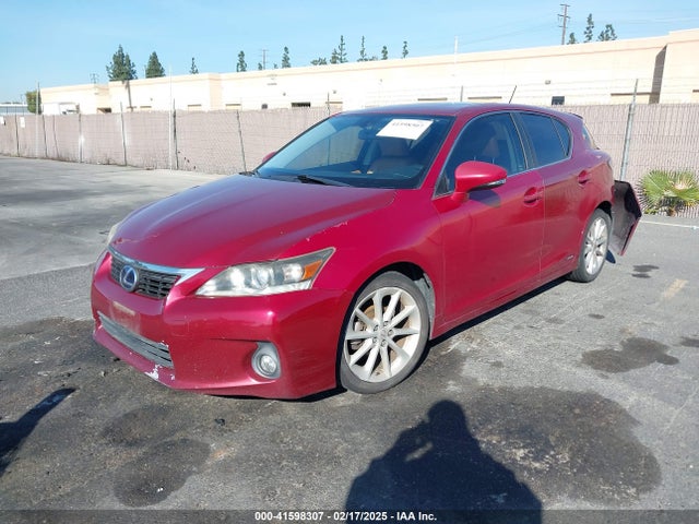 Auction sale of the 2013 Lexus Ct 200h, vin: JTHKD5BH8D2162240, lot number: 41598307