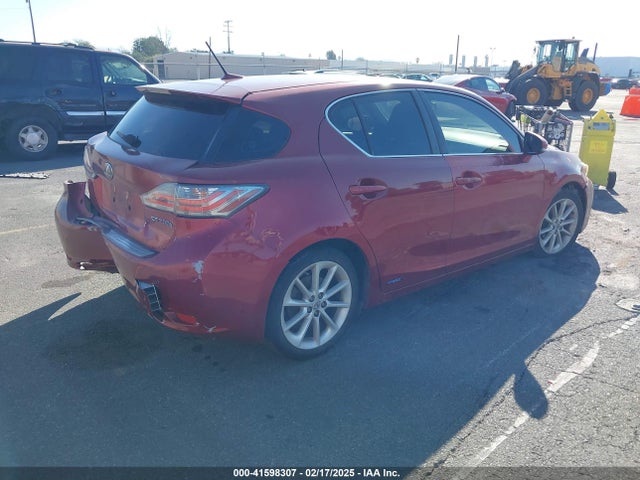 Auction sale of the 2013 Lexus Ct 200h, vin: JTHKD5BH8D2162240, lot number: 41598307