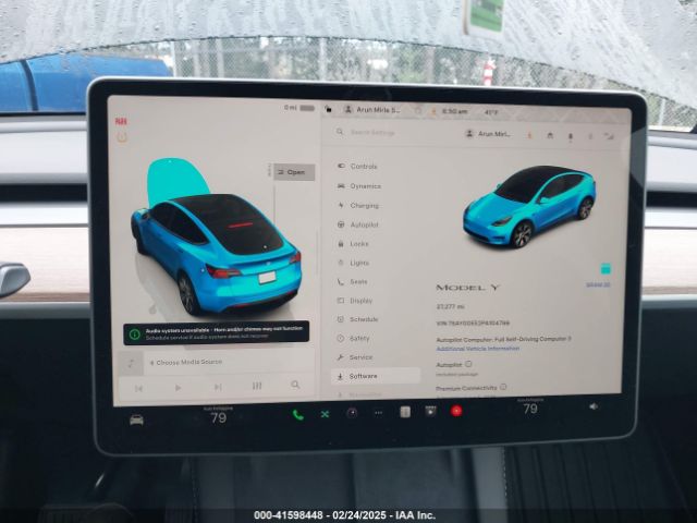 7SAYGDEE2PA104799 Tesla Model Y Awd/long Range Dual Motor All-wheel Drive