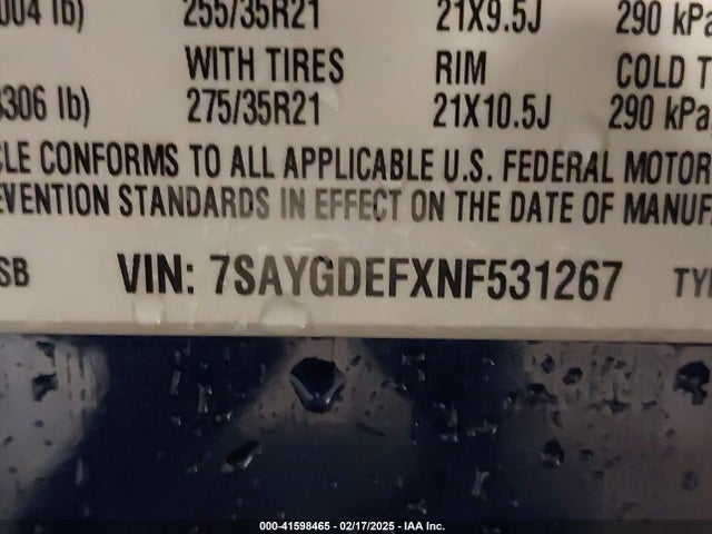 2022 TESLA MODEL Y 7SAYGDEFXNF531267 Photo 8