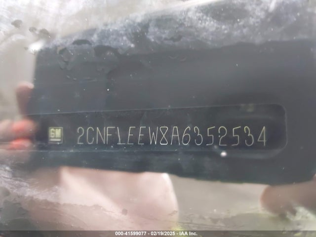 2010 Chevrolet Equinox Lt მანქანა იყიდება აუქციონზე, vin: 2CNFLEEW8A6352534, აუქციონის ნომერი: 41599077