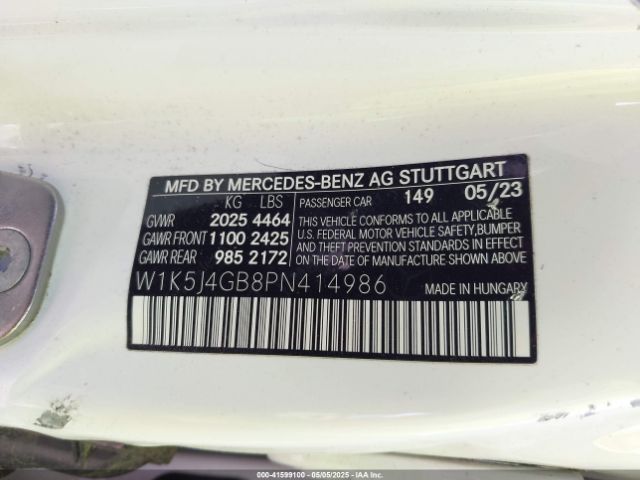 2023 MERCEDES-BENZ CLA 250 COUPE W1K5J4GB8PN414986 Photo 8