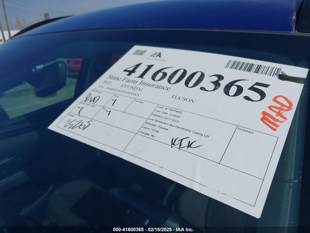 Hyundai TUCSON SEL 2022 5NMJFCAEXNH093826 Image 17