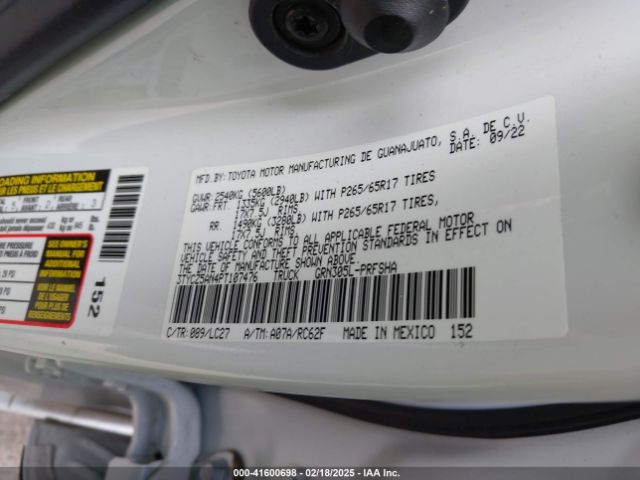 3TYCZ5AN4PT107476 Toyota Tacoma Trd Sport