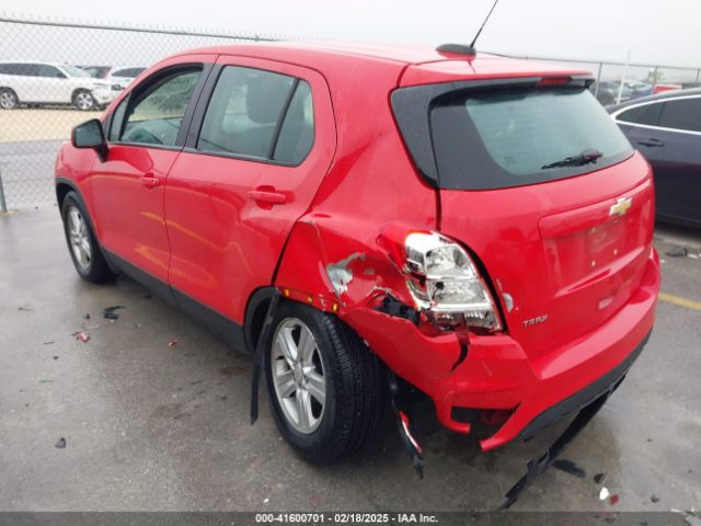 KL7CJKSB5LB353330 Chevrolet Trax Fwd Ls