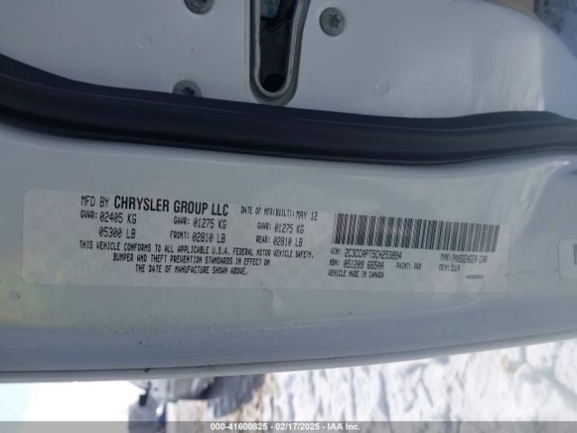2012 CHRYSLER 300C 2C3CCAPT5CH253894 Photo 8