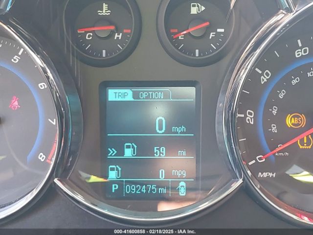 1G1PG5SBXG7121733 Chevrolet Cruze Limited Ltz Auto