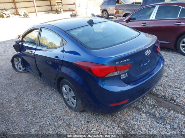 5NPDH4AEXGH678232 Hyundai ELANTRA SE