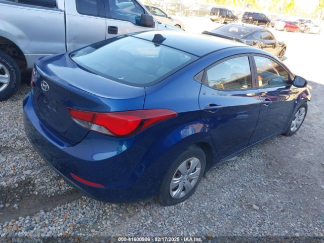 5NPDH4AEXGH678232 Hyundai ELANTRA SE