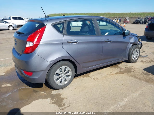 KMHCT5AEXHU345127 Hyundai ACCENT SE