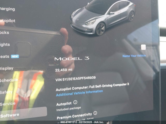 2023 TESLA MODEL 3 5YJ3E1EA5PF546939 Photo 6