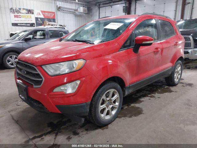 MAJ6S3GL2KC290237 Ford Ecosport Se