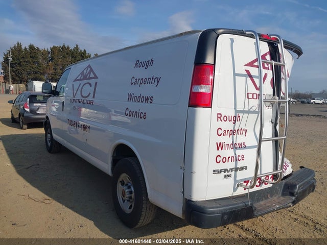 1GTZ7HFG1L1257768 GMC Savana Cargo Rwd 3500 Extended Wheelbase Work Van