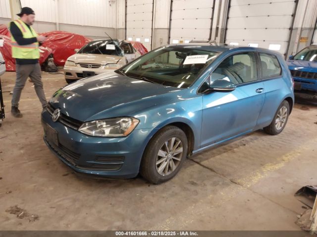 3VW917AU2FM098532 Volkswagen Golf Tsi S 2-door