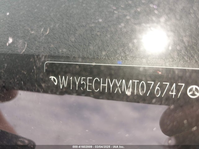 Aukcja sprzedaży 2021 Mercedes-benz Sprinter 3500 High Roof V6, vin: W1Y5ECHYXMT076747, numer aukcji: 41602009