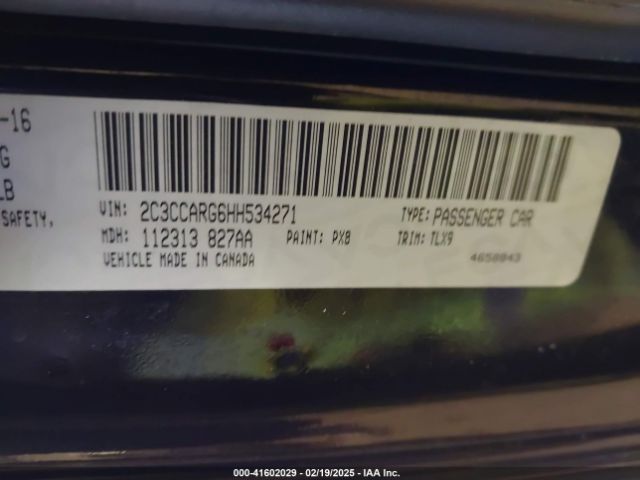 2017 CHRYSLER 300 2C3CCARG6HH534271 Photo 8