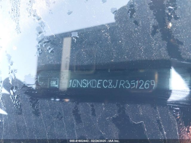 1GNSKDEC8JR351269 Chevrolet Tahoe Commercial Fleet