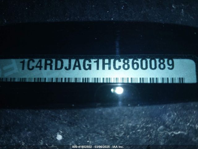 1C4RDJAG1HC860089 Dodge Durango Sxt Awd