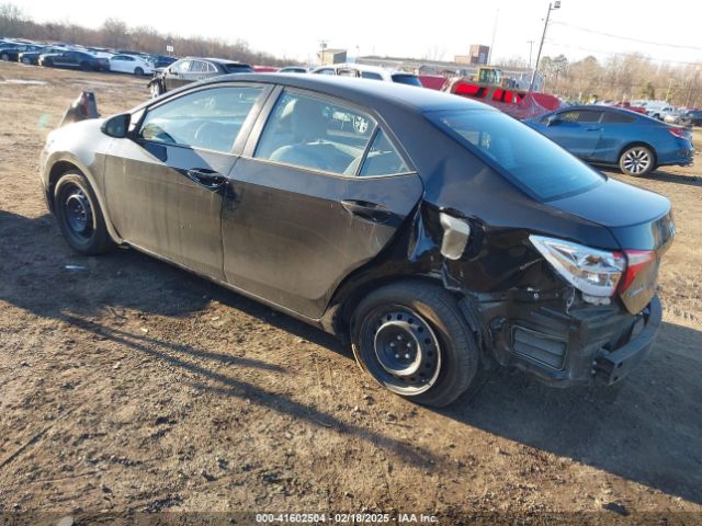 2T1BURHE6FC283343 Toyota COROLLA LE