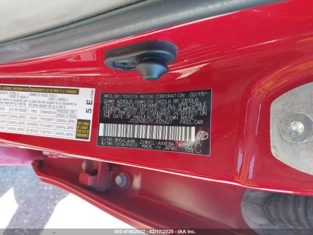 JTDZN3EU1FJ025627 Toyota PRIUS V