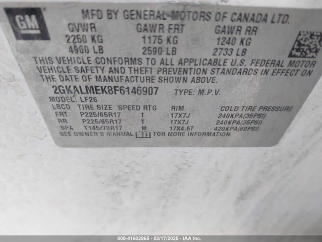 2GKALMEK8F6146907 GMC Terrain Sle-1