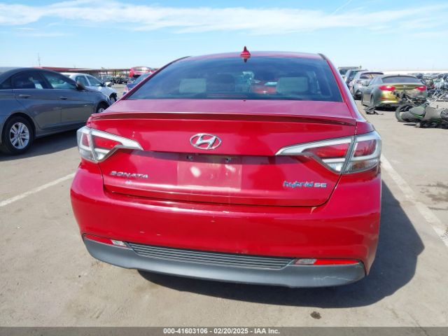 KMHE24L18GA038247 Hyundai Sonata Hybrid Se