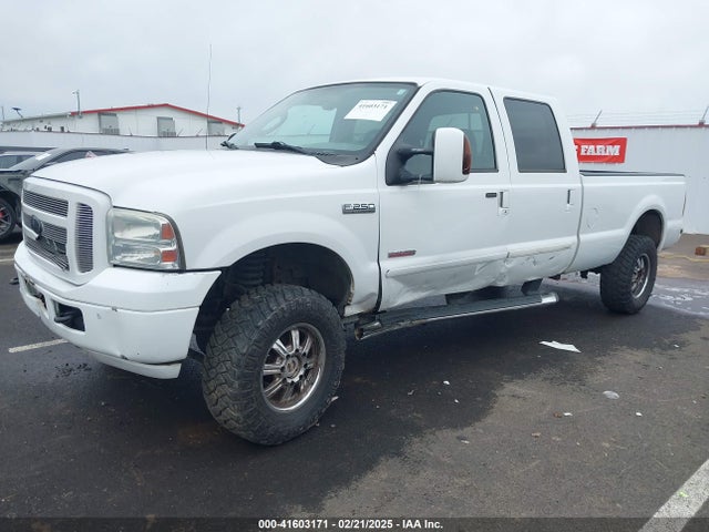 2006 Ford F-250 Lariat/xl/xlt მანქანა იყიდება აუქციონზე, vin: 1FTSW21P96ED96892, აუქციონის ნომერი: 41603171