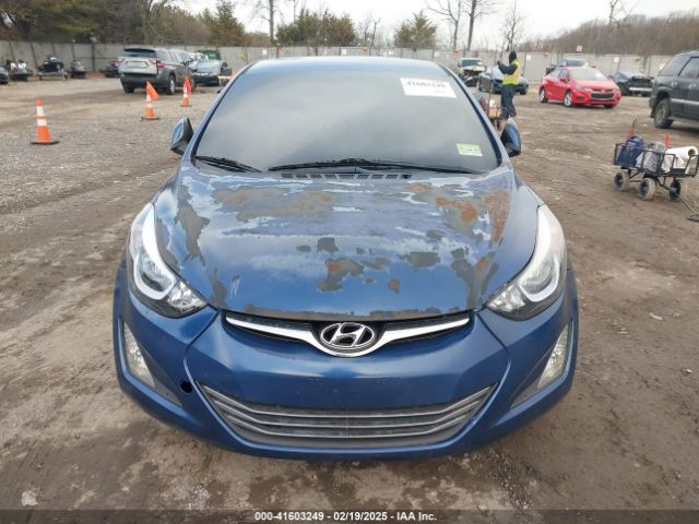5NPDH4AE9GH654892 Hyundai ELANTRA SE